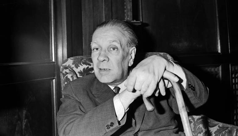 Jorge Luis Borges, fot. © Rene Saint Paul/Rue des Archive / Forum